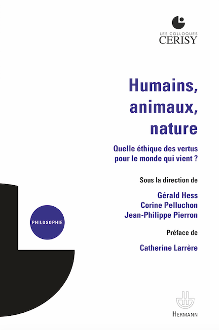 Parution – «Humains, animaux, nature»