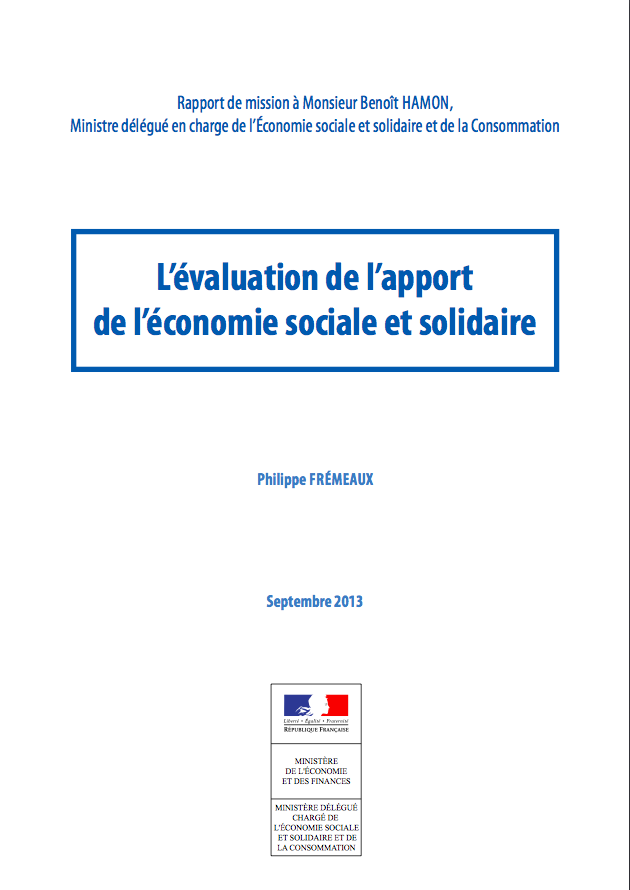 Rapport Frémeaux sur l’ESS et le bien-être