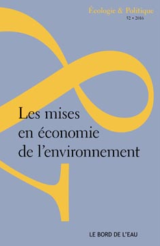 [Parution] Revue Ecologie & Politique n°52 « Les mises en économie de l’environnement »