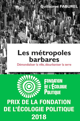 Les métropoles barbares de G.Faburel 5e Prix du livre de la FEP