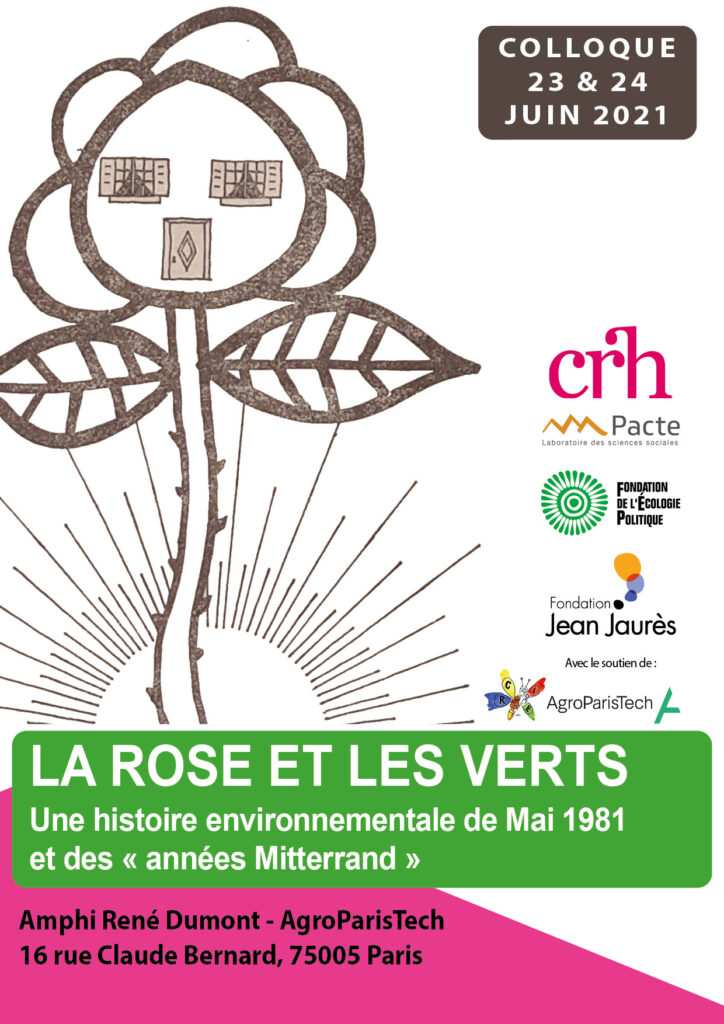 Colloque : La rose et les verts. Une histoire environnementale de mai 1981 et des «années Mitterrand»