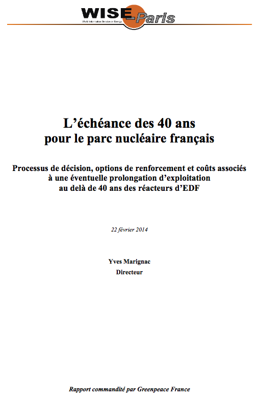 Enjeux de la prolongation des réacteurs nucléaires français