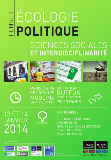 Actes du 1er colloque Penser l’écologie politique