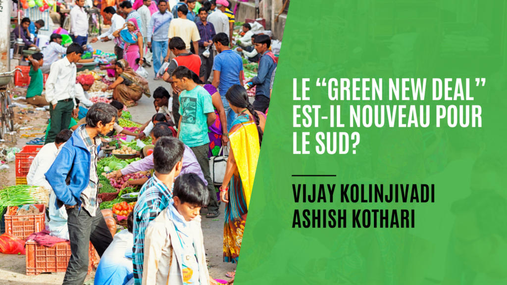 Le « Green New Deal » est-il nouveau pour le Sud ?