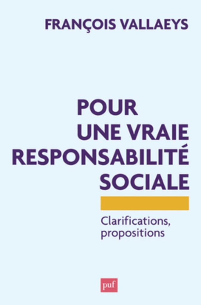 Fr. Vallaeys « Pour une vraie résponsabilité sociale »