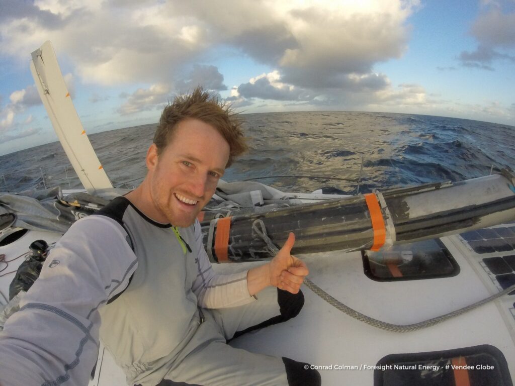 [Entretien] Conrad Colman et le 1er Vendée Globe zéro émissions