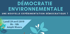 [Colloque] Démocratie environnementale