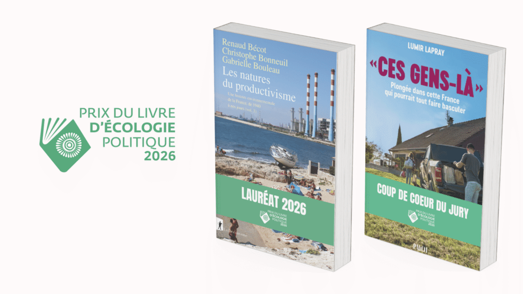 Prix du livre d&rsquo;écologie politique 2026