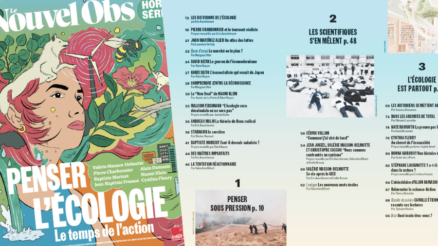 Hors-série du Nouvel Obs : Penser l’écologie, le temps de l’action