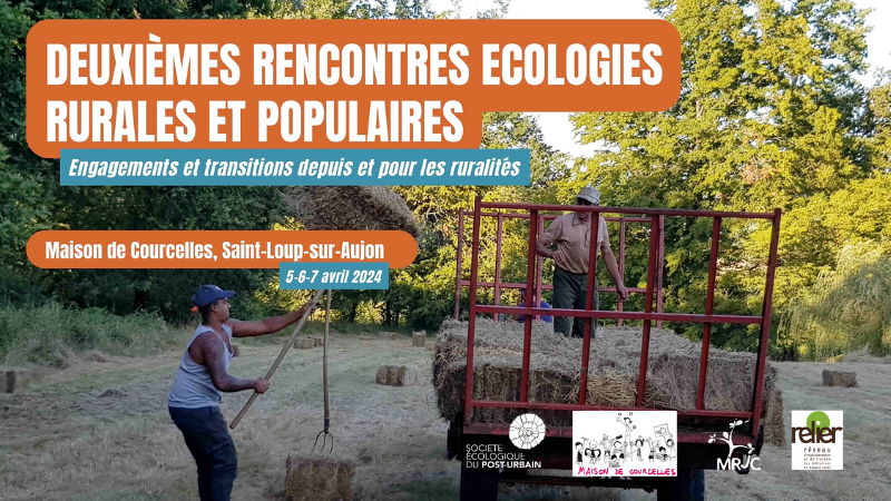 Rencontres Écologies rurales et populaires – 2ème édition (6-7 avril)
